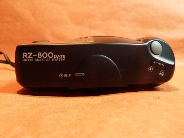 b213 RICOH リコー RZ-800 DATE f=38-80mm フィルムカメラ Size:約 幅14x高さ7x奥行4㎝ /60_画像7
