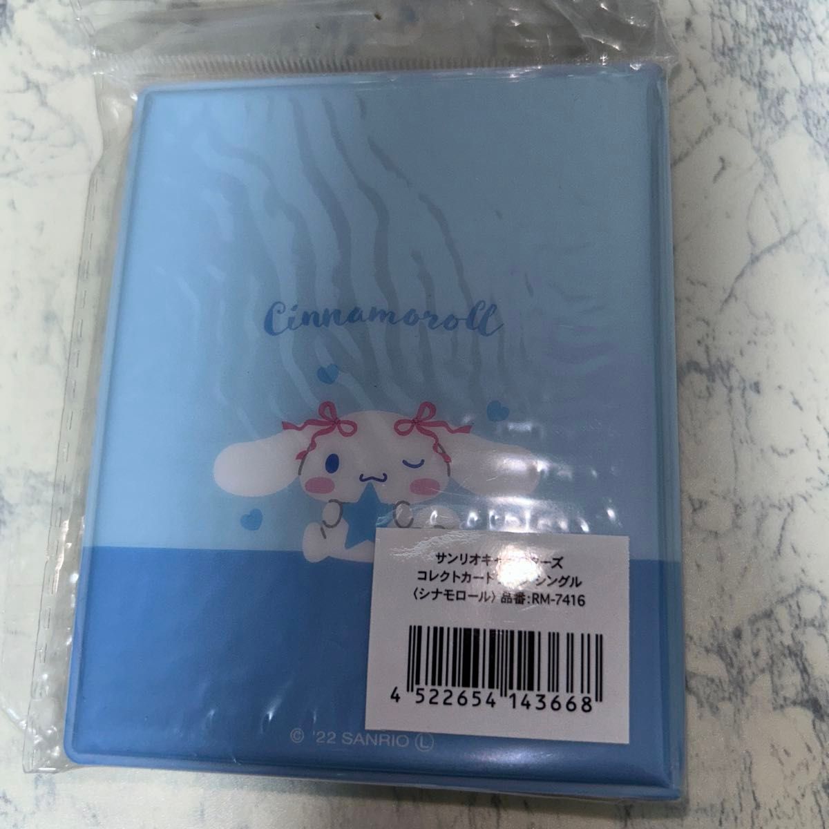 シナモロール グッズ コレクトカードブック シングル    持ち運び カード収納 推し活 コレクションカードケース アルバム