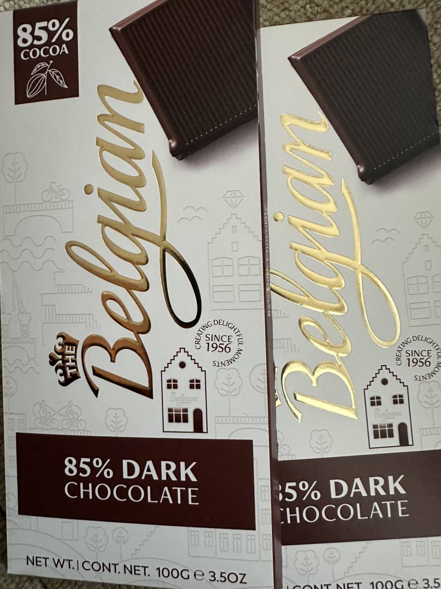 ベルギー購入★Belgian dark 85% チョコレート_画像1