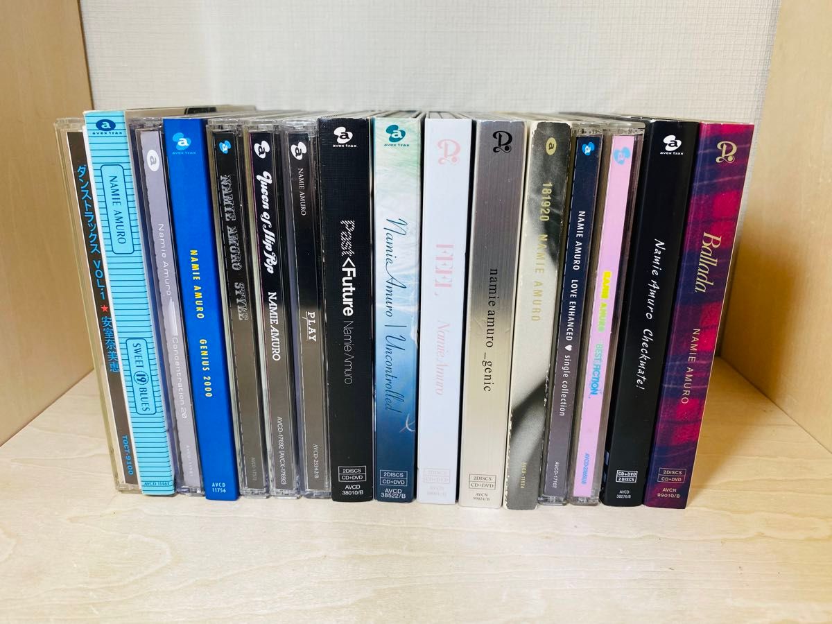 安室奈美恵 CD アルバム 16枚セット 初回盤 DVD付 ベストアルバムあり