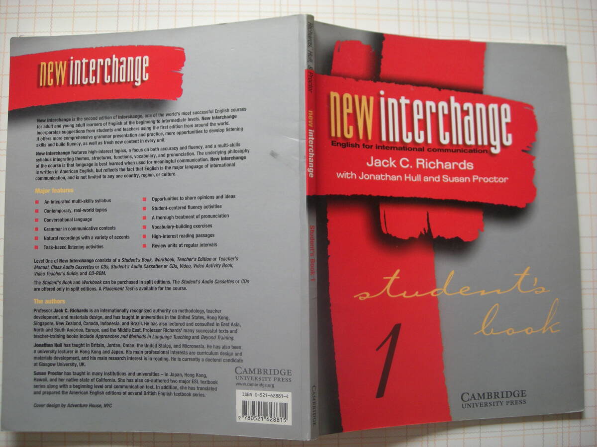 Richards,　new interchange Student's Book 1　CAMBRIDGE_画像1