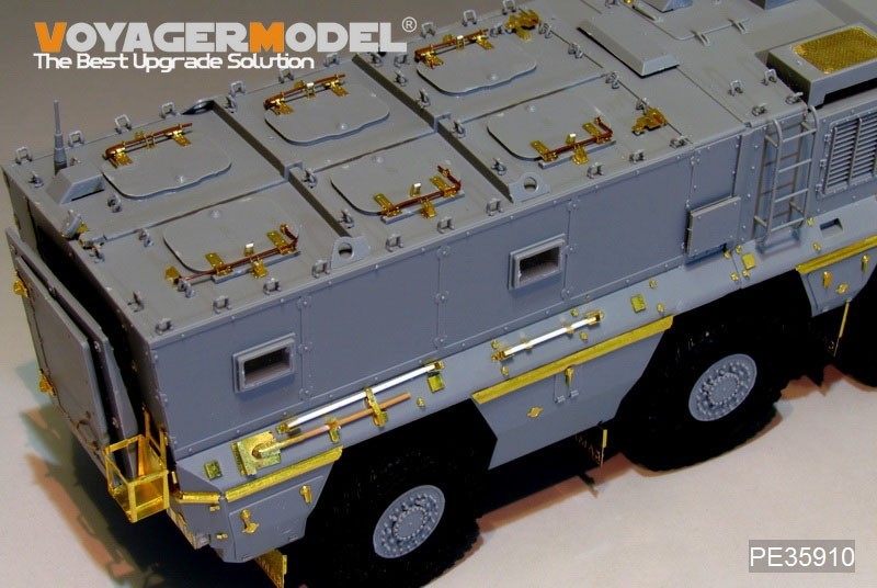 ボイジャーモデル PE35910 1/35 現用ロシア KamAZ-63968 タイフーン K MRAP エッチング基本セット(タコム2082用)_画像10