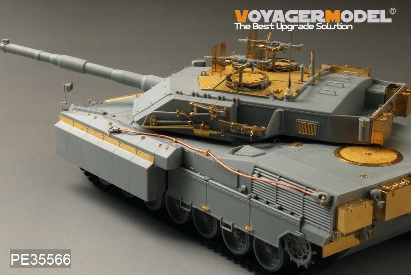 ボイジャーモデル PE35566 1/35 現用イタリア C1アリエテ主力戦車 増加装甲型(トランぺッター00394用)_画像6