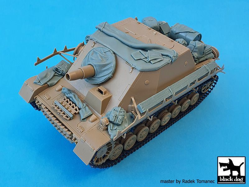 ブラックドッグ T35240 1/35 Sd.Kfz.166 IV号突撃戦車 ブルムベア用アクセサリー(タミヤ用)_画像4