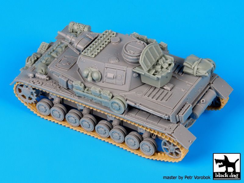 ブラックドッグ T72075 1/72 IV号戦車 F1型 （ ドラゴン用）_画像3