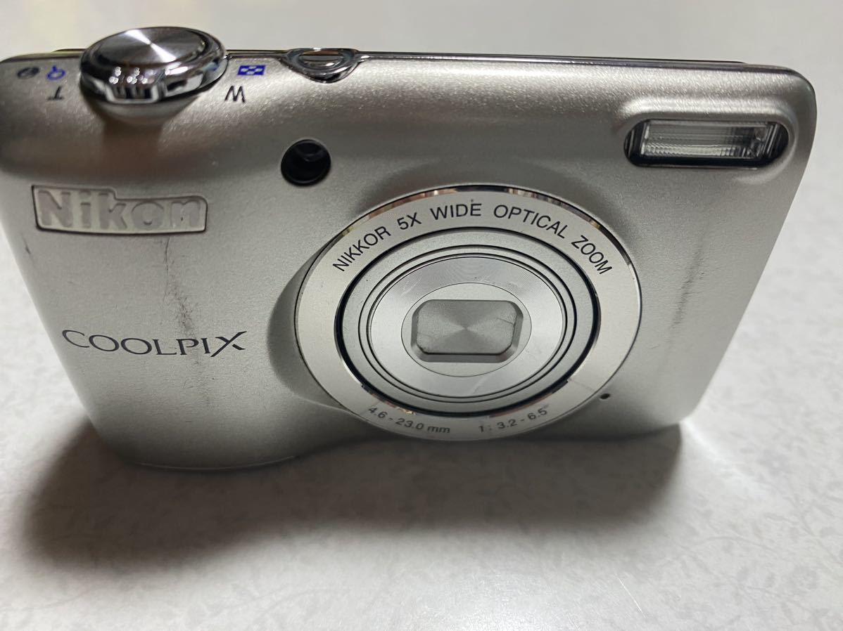 1円スタート Nikon ニコン COOLPIX L26 クールピクス コンパクトデジタルカメラ デジカメ 動作未確認_画像1