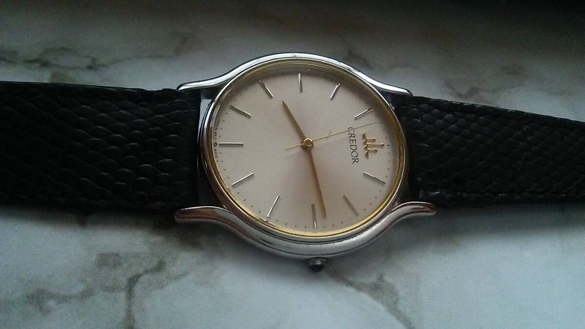  [■]SEIKO CREDOR/クレドール メンズ クオーツ*_画像2