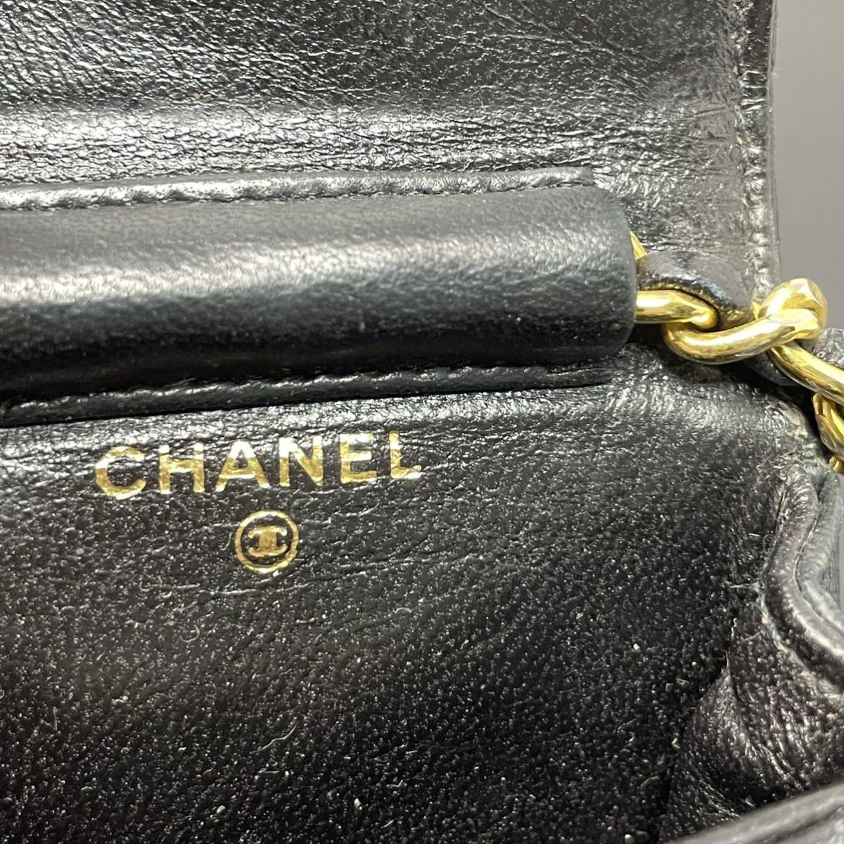 CHANEL シャネル チャーム バッグ　チャーム ミニマトラッセ ココマーク 正規品 CH12B49_画像8