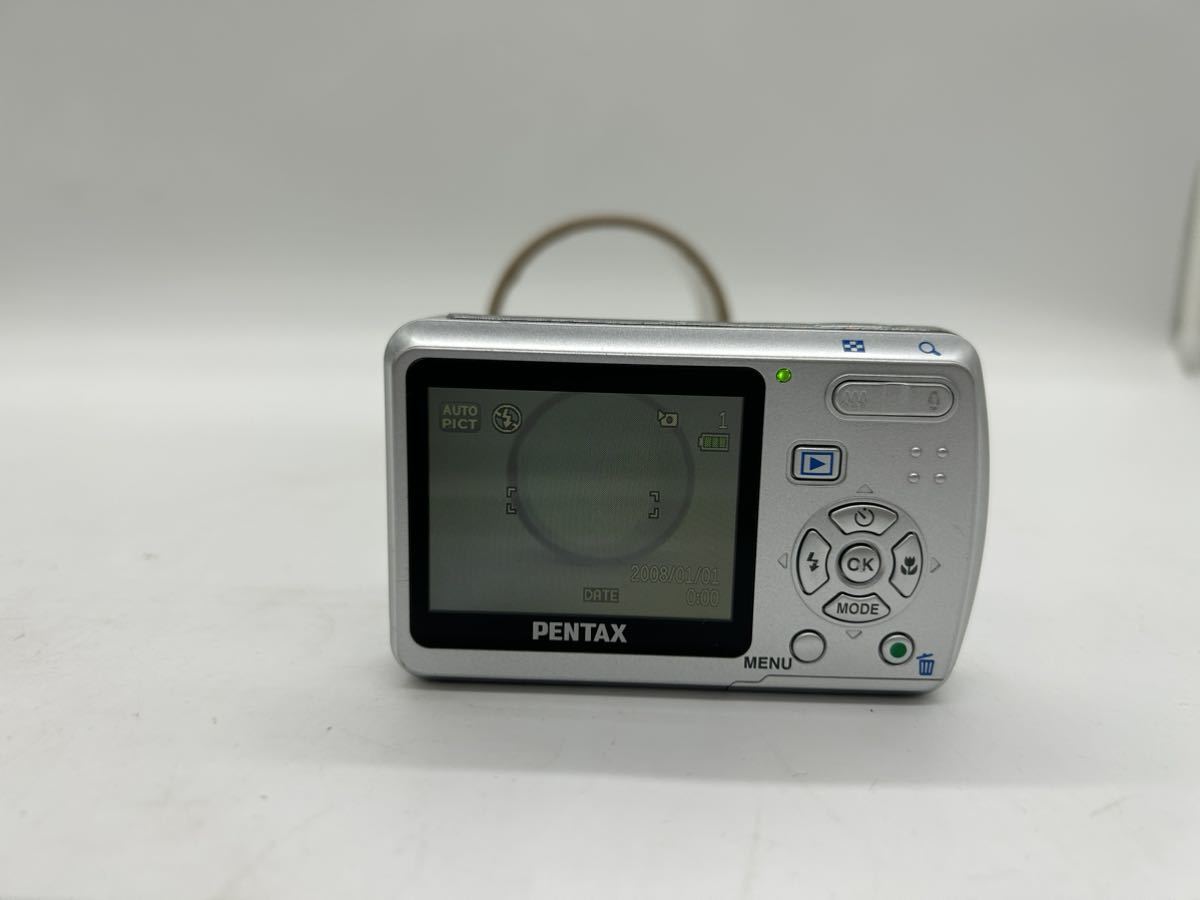 【便利な単三電池で使用可】ペンタックス Pentax Optio E50 コンパクトデジタルカメラ _画像7