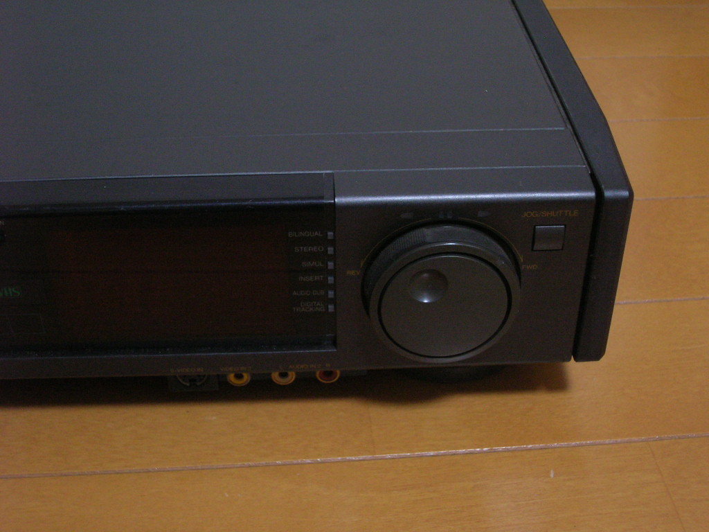 Panasonic NV-FS70　S-VHSビデオデッキ　パナソニック　不動品・故障品_画像9