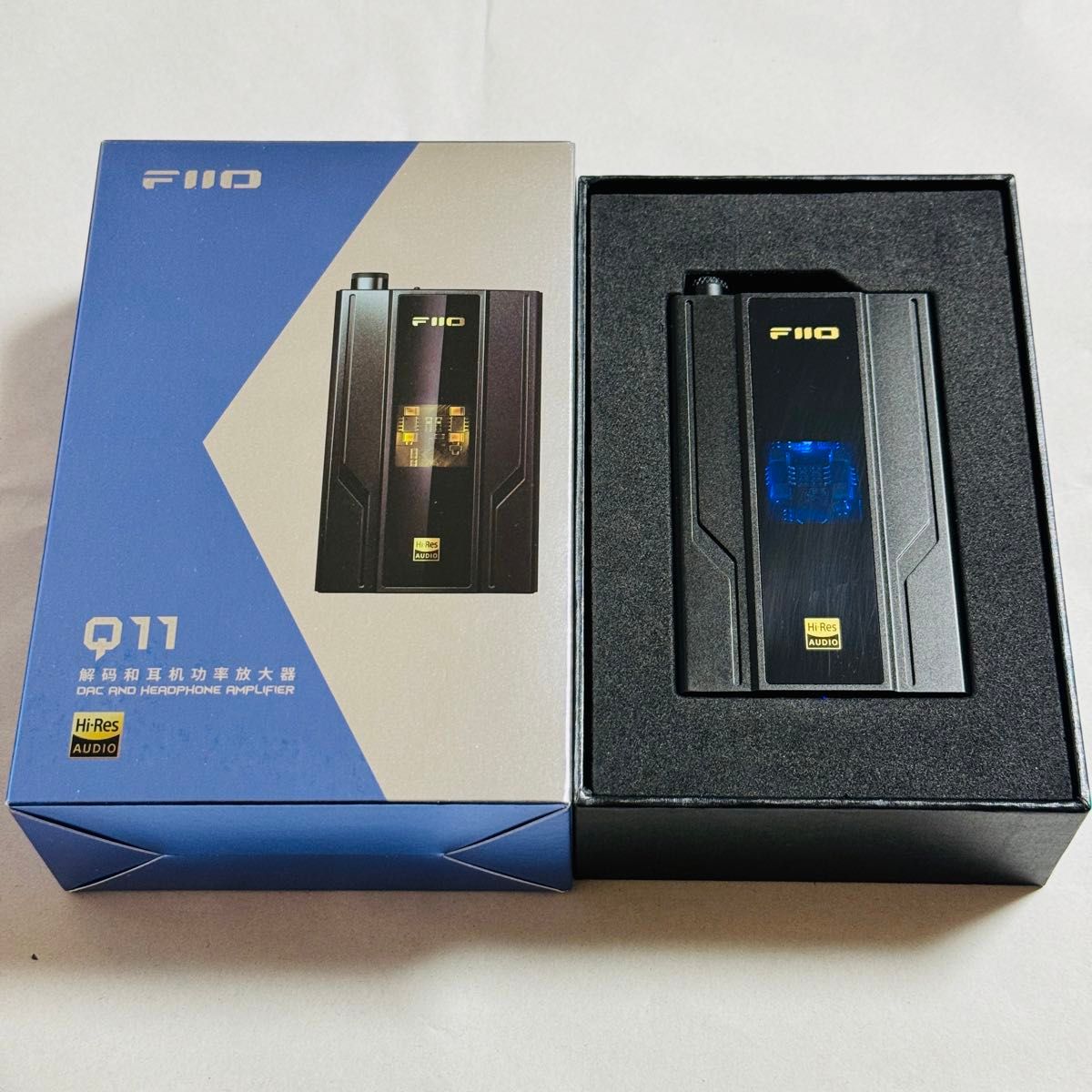 FiiO Q11 USB DAC ヘッドフォンアンプ 付属品完備