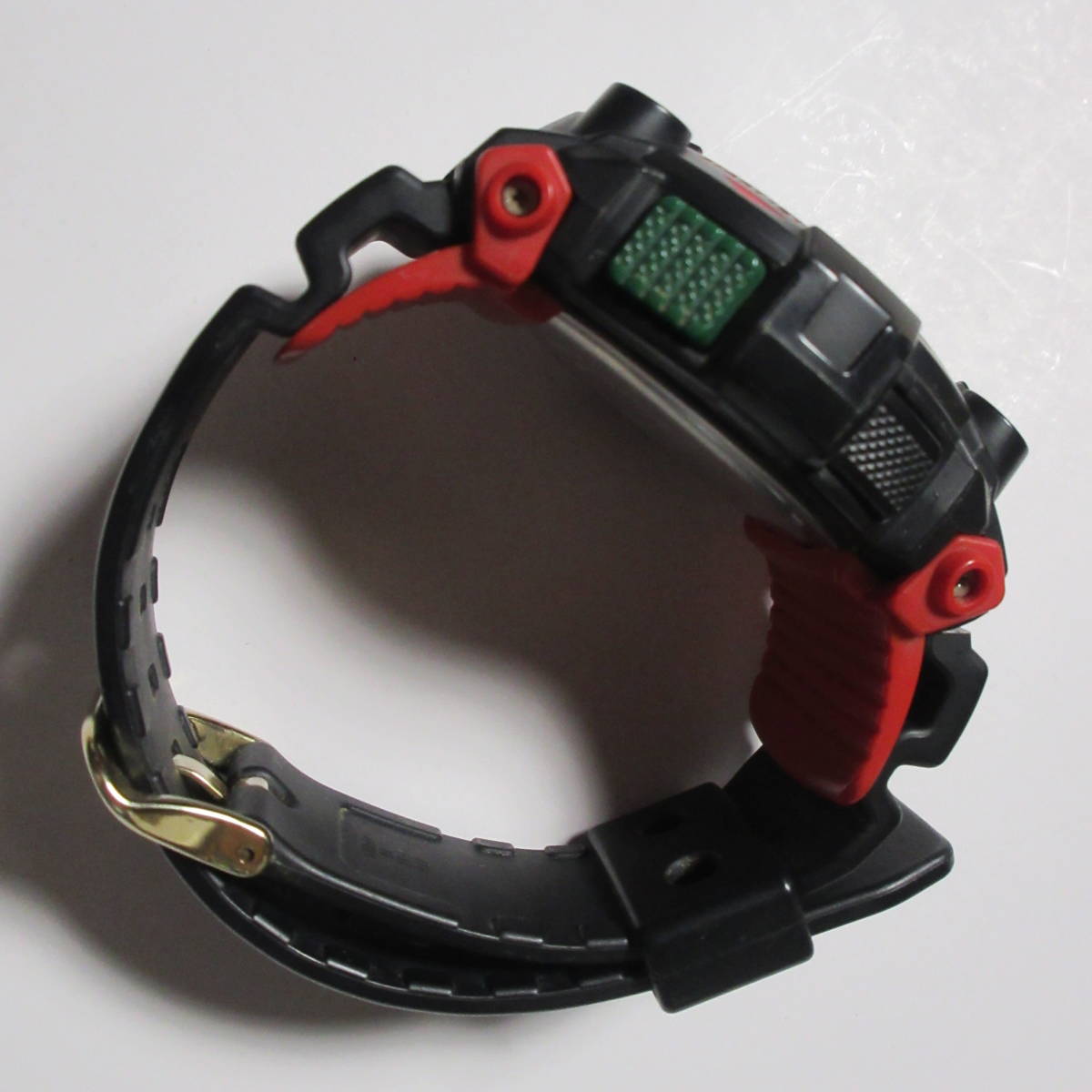 現状品 簡易動作確認 CASIO G-SHOCK G-7900RF 3194 ラスタファリアン ラスタカラー レゲエ カシオ 腕時計 ブラック_画像5