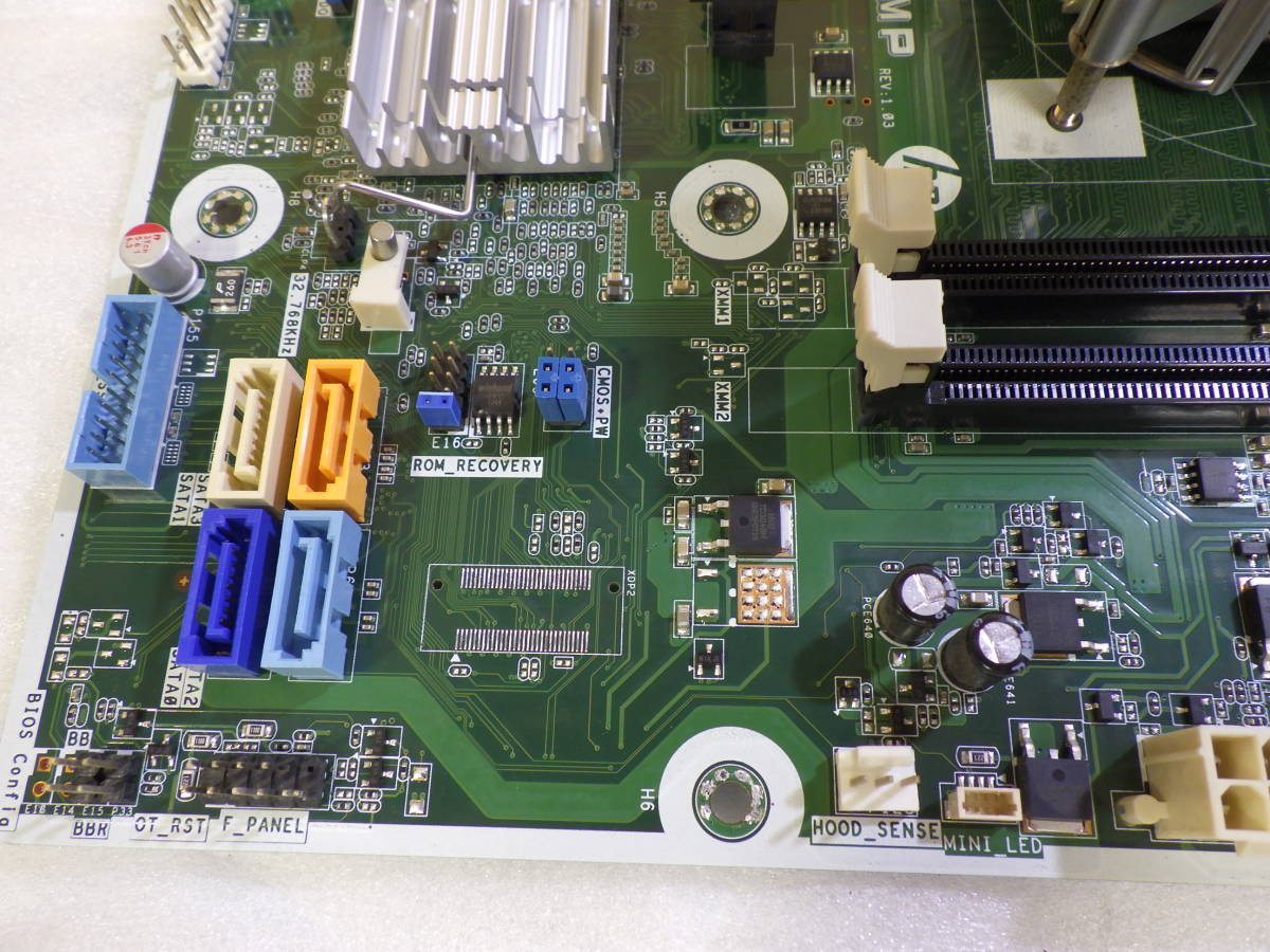 HP Pavilion 500シリーズ Micro-ATX IPM87-MP クーラーファン+マザーボードのみ 動作確認済み#TC00309_画像8