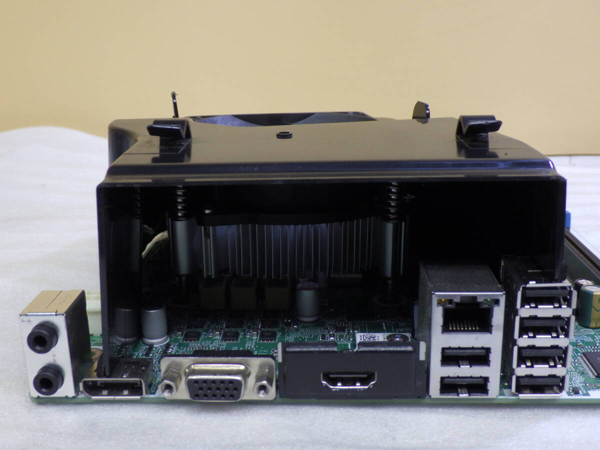 HP ProDesk 400 G5 SFF デスクトップ から取外した 純正 HP D33D66 マザーボード E162264 クーラーファン付き 動作確認済み#BB0235_画像5