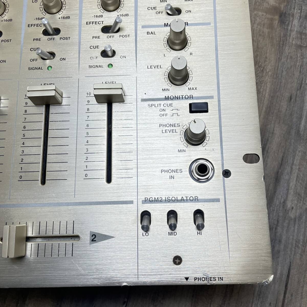 【N51明】★【現状出品】◆Vestax ベスタクス PCV-275 Dj Mixer Dj ミキサー_画像5