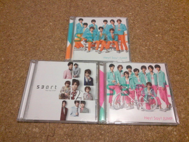 Hey! Say! JUMP【smart（s3art）】★アルバム★初回盤・3セット★CD+DVD★（初回限定盤・通常盤初回プレス）★_画像1