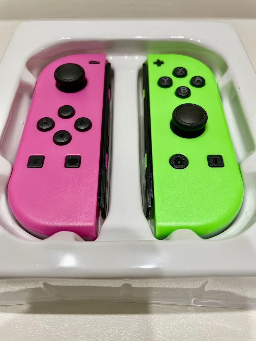 【新品】ジョイコン ピンクグリーン　LED搭載　Switch Joy-Con_画像8