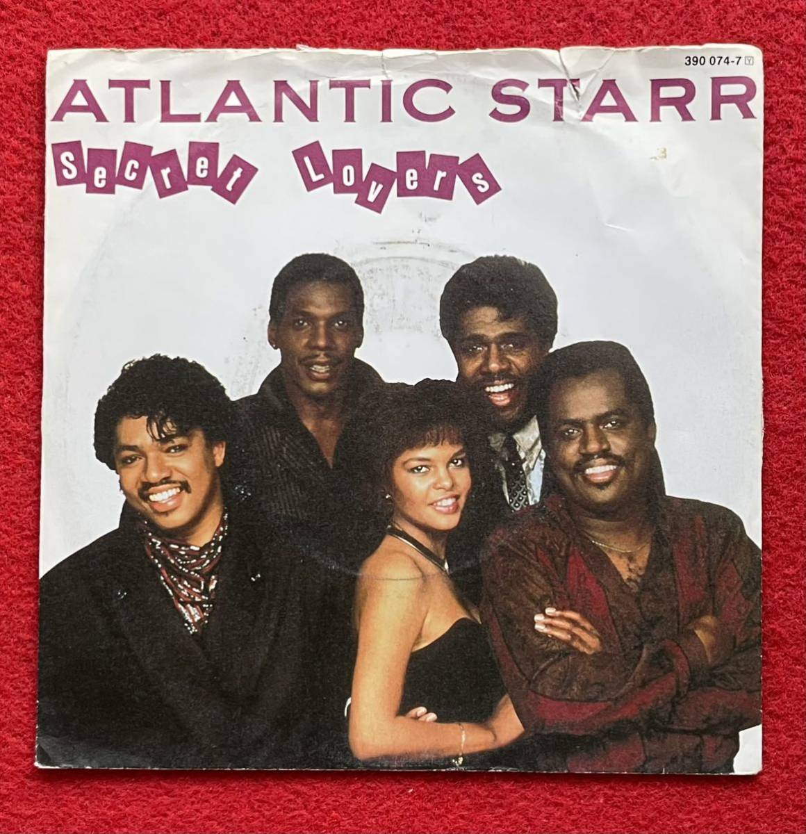 EP盤Atlantic Starr Secret Lovers 7inch盤 その他にもプロモーション盤 レア盤 人気レコード 多数出品。_画像1
