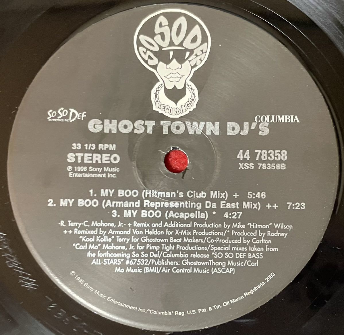 Ghost Town DJ's / My Boo 12inch盤その他にもプロモーション盤 レア盤 人気レコード 多数出品。_画像4