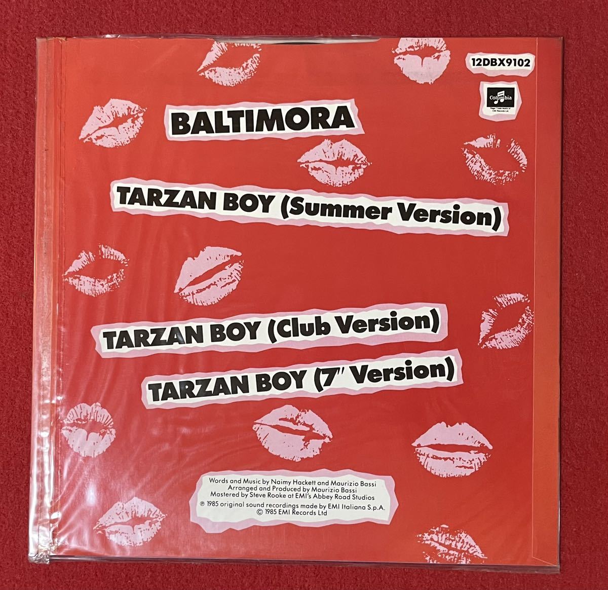 Baltimora / Tarzan Boy(summer version)12inch盤その他にもプロモーション盤 レア盤 人気レコード 多数出品。_画像2
