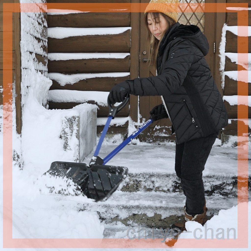 【同梱不可】アシストハンドルで 立ったままラクラク除雪！ スノージョー ショベリューション　11-751706001_画像8