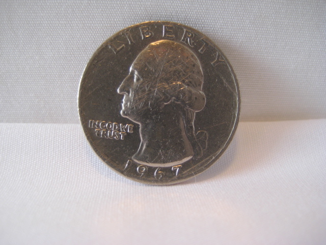 ヤフオク アメリカ合衆国 リバティ２５セント硬貨 １９