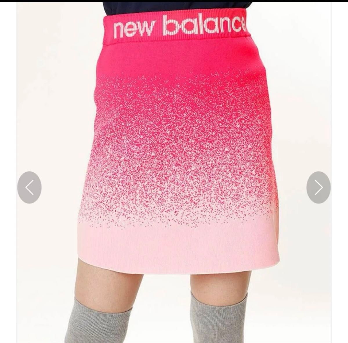 ニューバランスゴルフ　グラデーションスカート　サイズ1  極美品　ピンク ゴルフウェア　スカート