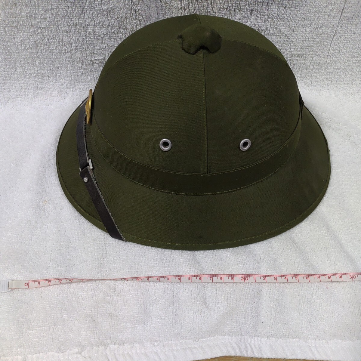 軍用　ヘルメット 帽子型　レトロ　ミリタリー　軍物　ベトナム戦争_画像5