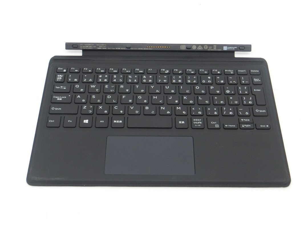 中古 DELL K16M001 トラベルキーボード ブラック Latitude 5285対応 ジャンク品/通電動作未確認  送料無料の画像1