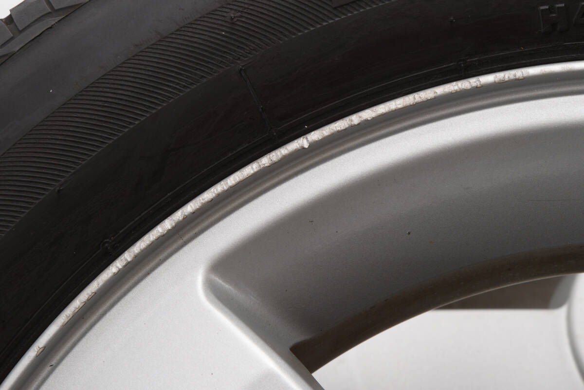 スズキ シボレー・クルーズ 純正ホイール 15インチ×4.5J +45 100 4穴 タイヤBRIDGESTONE NEXTRY 165/65R15ラジアル4本 中古 手渡し可能の画像6