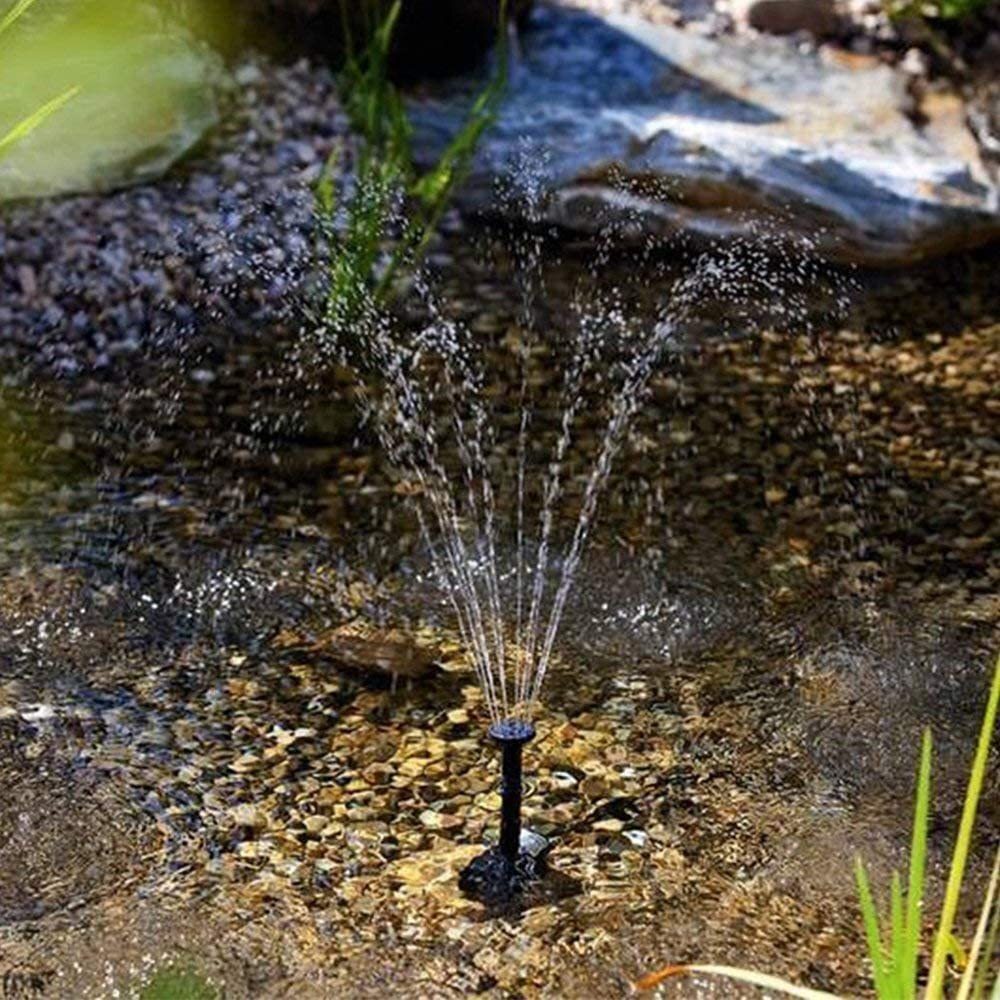 ソーラー 噴水 ソーラー 池 ポンプ 庭の噴水用 省エネ 池でも使えるポンプ　太陽光　自動_画像1