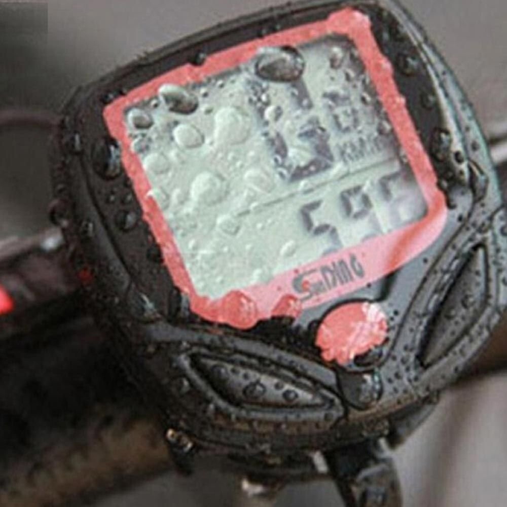 日本語取説付 自転車サイクルメーター 速度 走行距離 走行時間計測 防水 イクルコンピューター 自転車 スピードメーター_画像4