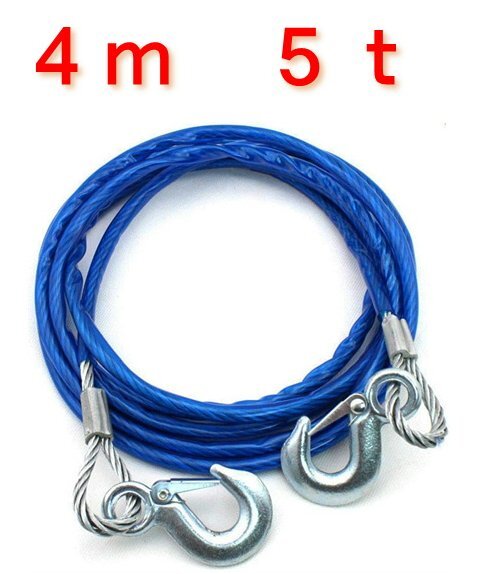  traction rope 5t traction wire rope 4m pulling hook belt pulling hook car Jimny traction belt ... rope flexible storage 