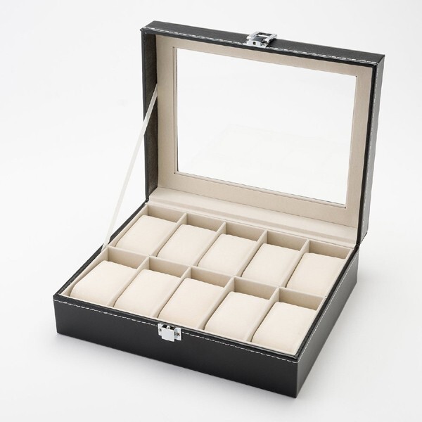  wristwatch storage case 10 piece collection 10ps.