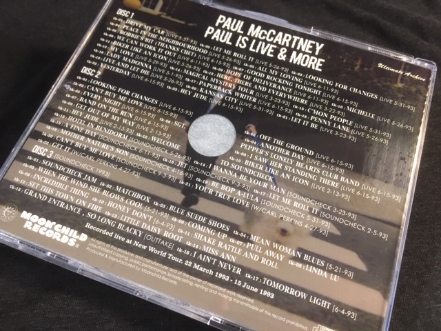 ●Paul McCartney - Paul Is Live & More : Moon Child プレス3CDの画像2
