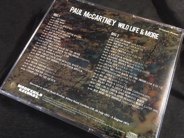 ●Paul McCartney - Wild Life & More : Moon Child プレス2CDの画像3