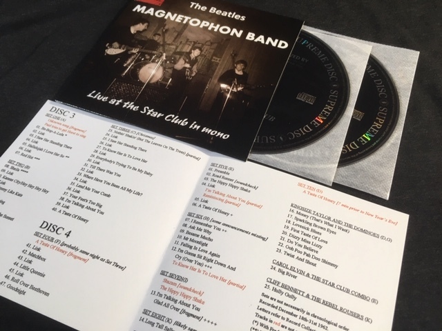 ●Beatles - Magnetophon Band Live At The Star Club 特価: Empress Valley プレス4CD紙ジャケット_画像4