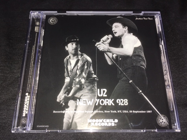 ●U2 - New York 928 : Moon Child プレス2CD_画像1