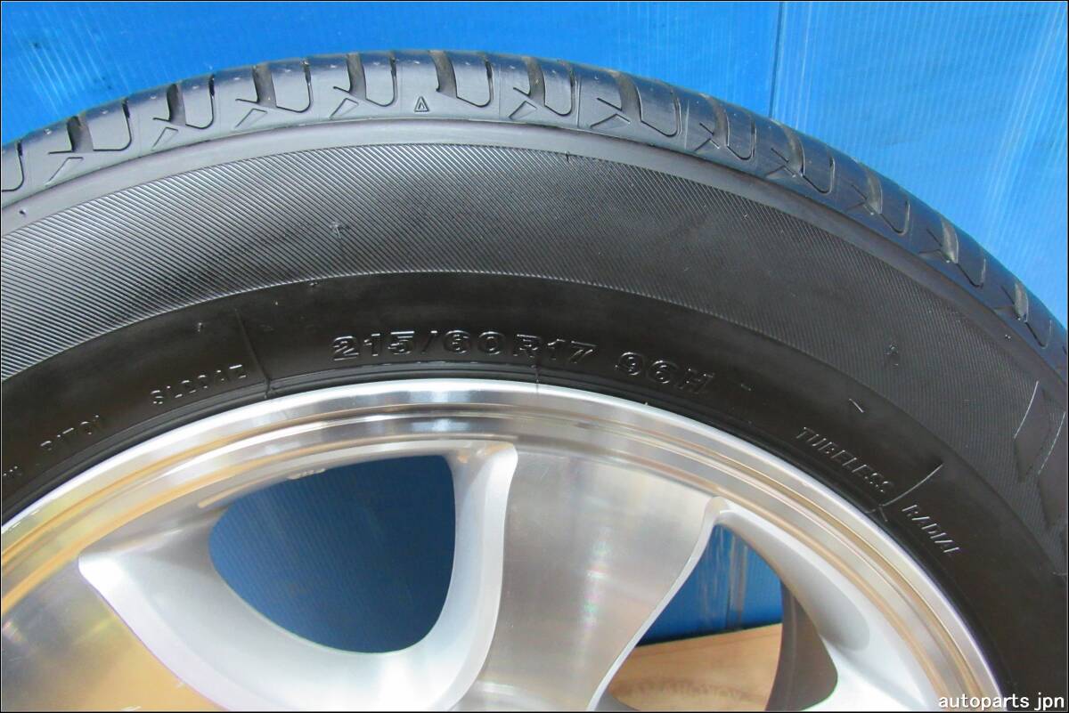 ★★5753★美品・SEIBERLING 215/60R17夏・タイヤ・プラド120純正・17×7.5J・ET30・穴6・PCD139.7・ハイエース200系等★★_画像4