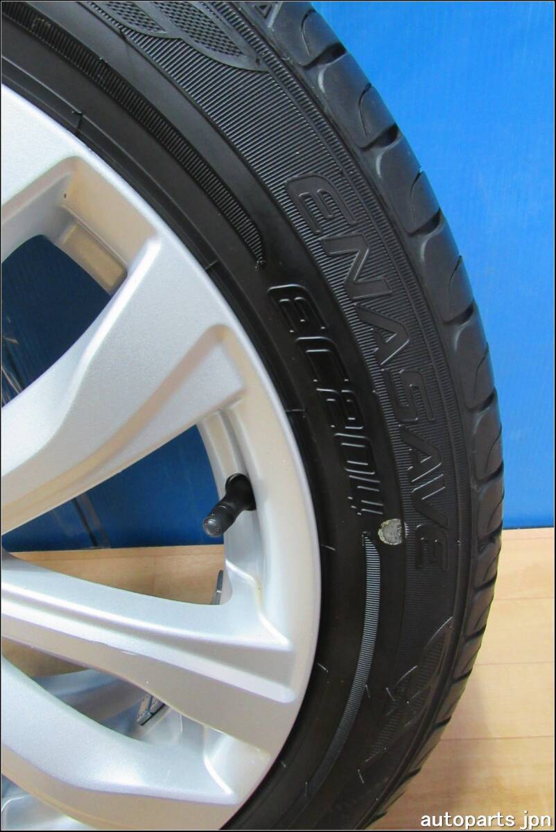 ★★5755★★ダンロップ・185/55R16夏・2022年タイヤ・スズキ純正・16×6J・ET45・穴4・PCD100・スイフト等★★_画像5