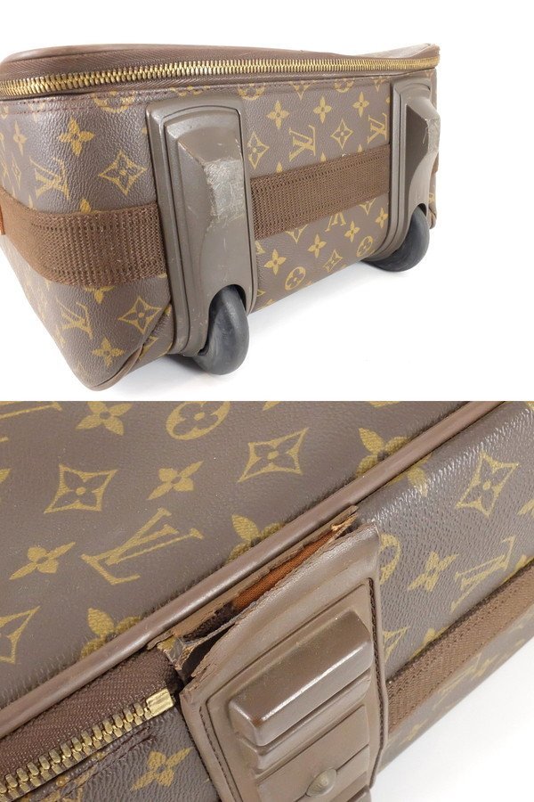 1円スタート 【LOUIS VUITTON ルイヴィトン】 ベガス55 モノグラム スーツケース キャリーバッグ M23294 旅行鞄 ヴィンテージ_画像4