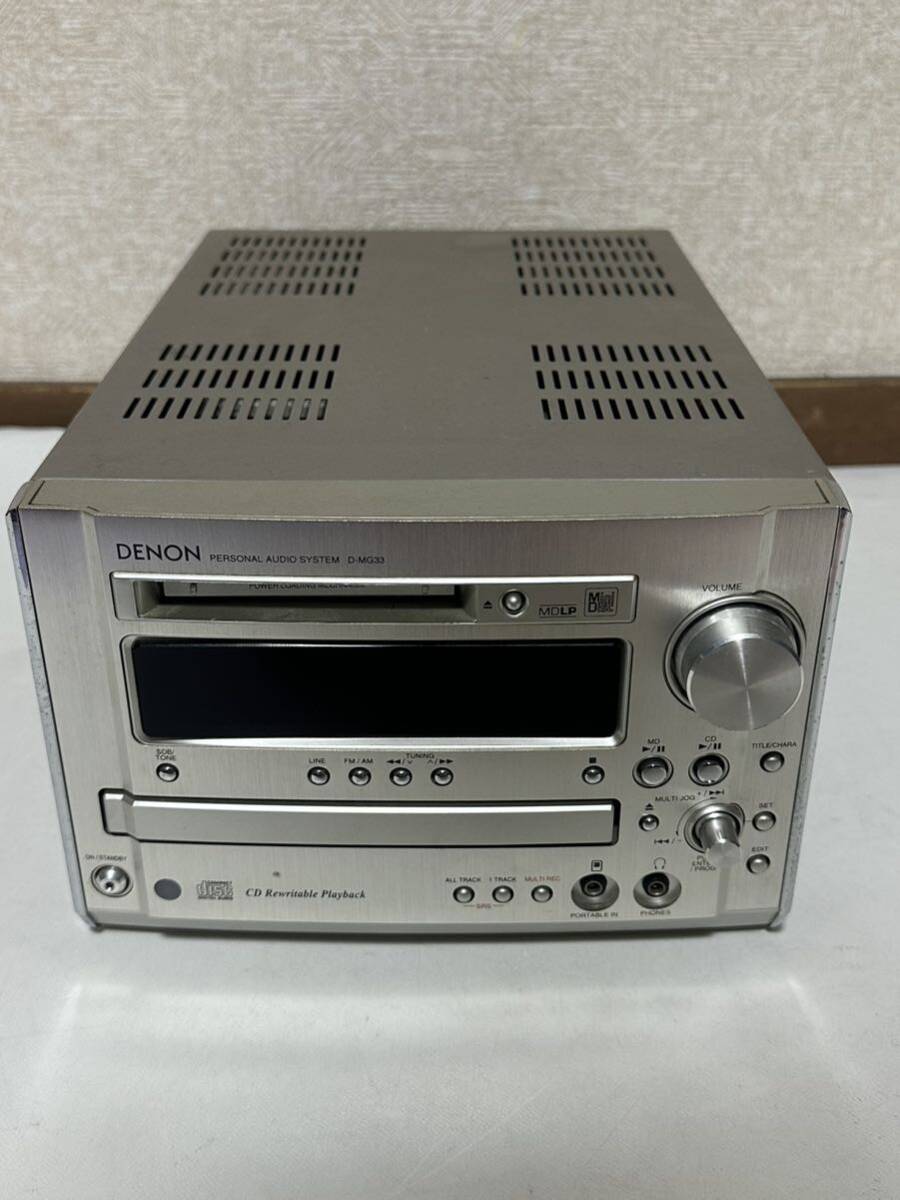 DENON デノン コンポ アンプ D−MG33　動作品_画像1