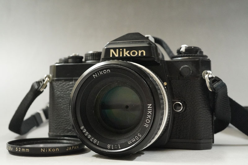 1円~【178】Nikon／ニコン　FE　LENDS／NIKKOR　50mm　1:1.8_画像1
