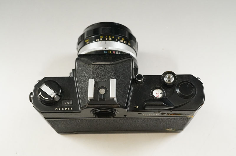 1円~【229】Nikomat　FT2　ニコン　フィルムカメラ　／LENDS　NIKKOR-N・C　Auto　1:2.8　f=24mm_画像6