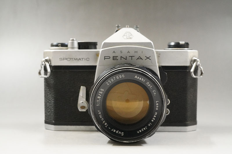 1円~【273】ASAHI PENTAX/ペンタックス SPOTMATIC SP /LENDS Super-Takumar 1:1.8/55 ■Super-Takumar 1:3.5/35 ■Super-Takumar 1:2.8/105_画像2