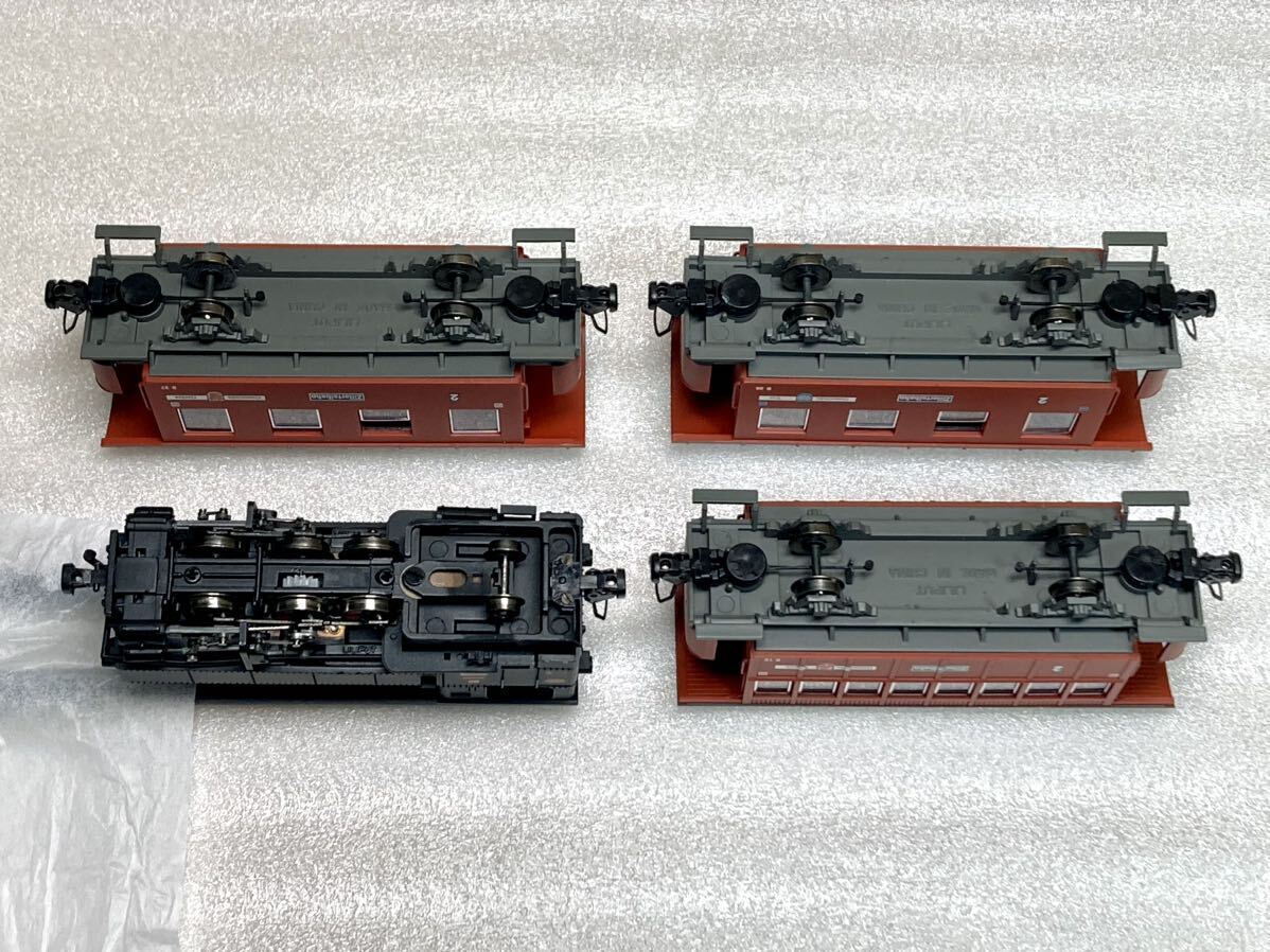 【送料無料】Liliput L1777000 ツィラータール鉄道 蒸気機関車・客車4両セット HOe HOナロー Zillertalbahn リリプット オーストリア_画像5