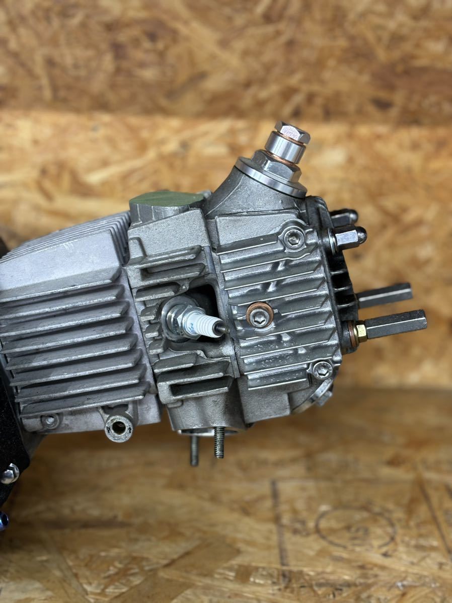 124ccエンジン タケガワ124cc フルカスタムエンジンの画像6