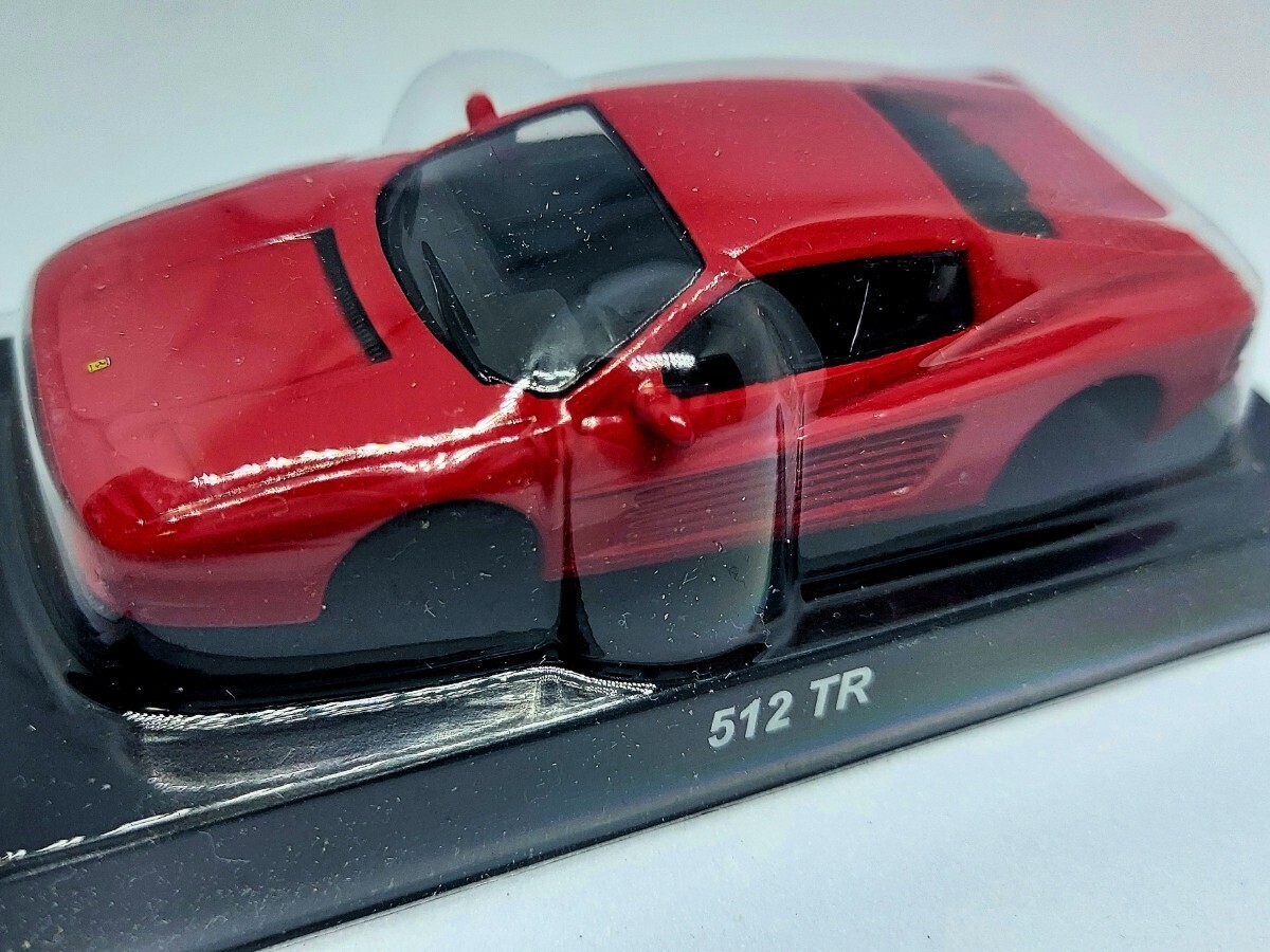 【絶版・入手困難】512TR フェラーリミニカーシリーズ サンクスサークルK限定 京商 1/64の画像1