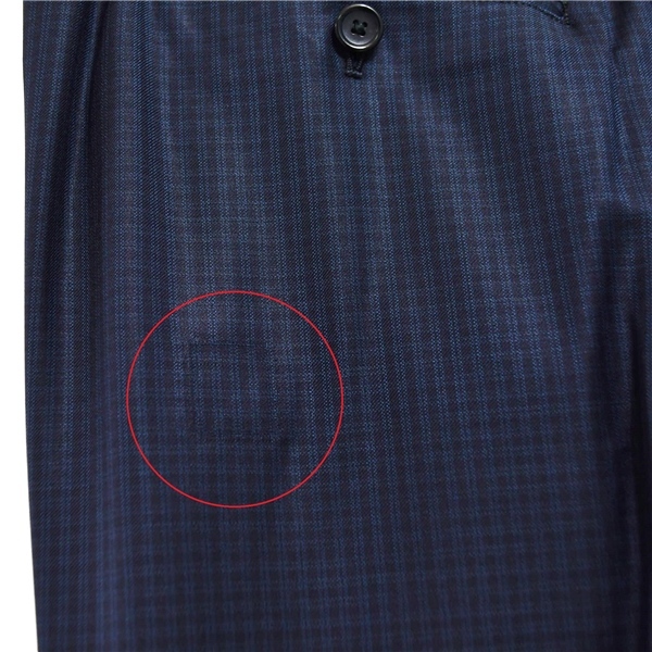 4XB087] Brooks Brothers 3 деталь 2. кнопка однобортный костюм M A5 темный темно-синий проверка no- tuck 19-01-3233-75-25. предмет весна осень 