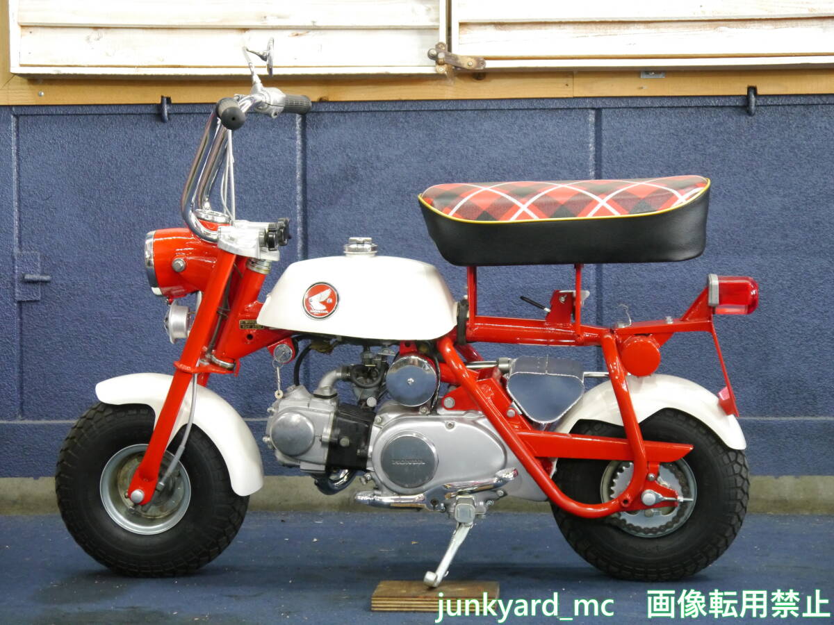 【東京都足立区・最寄り駅 竹ノ塚】HONDA Z50M モンキー 実動・書付 難有 再出品・落札者都合によりキャンセル【入札額間違え】の画像5